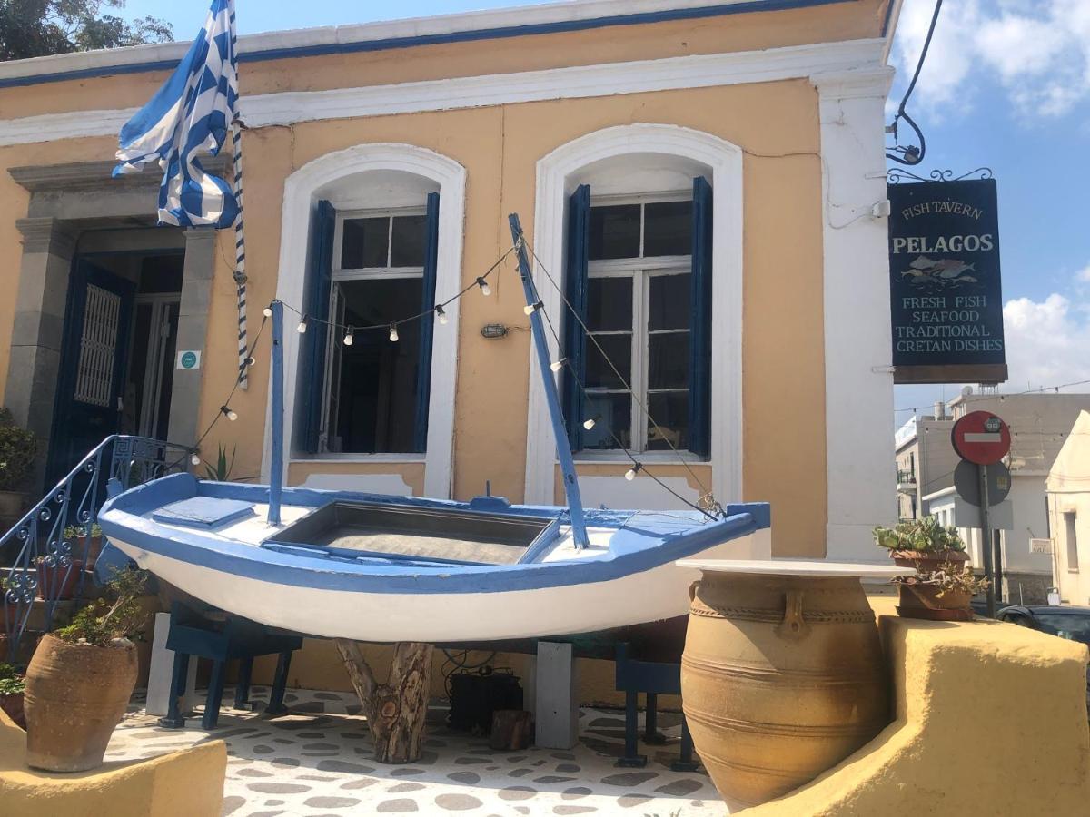 Big Blue New Lägenhet Agios Nikolaos Exteriör bild