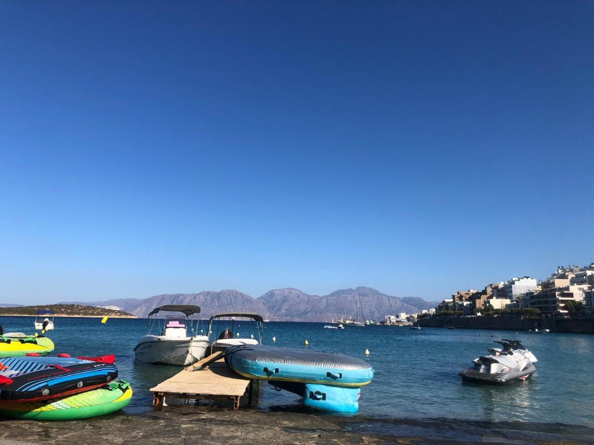 Big Blue New Lägenhet Agios Nikolaos Exteriör bild