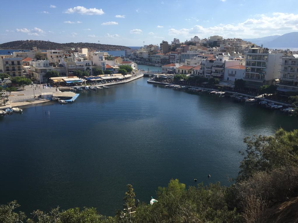 Big Blue New Lägenhet Agios Nikolaos Exteriör bild